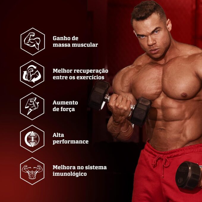 Creatina em Pó Hardcore 100% Pura