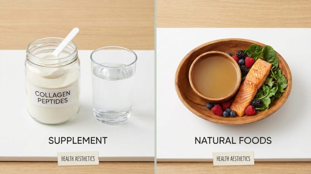 Diferença entre colágeno hidrolisado e natural